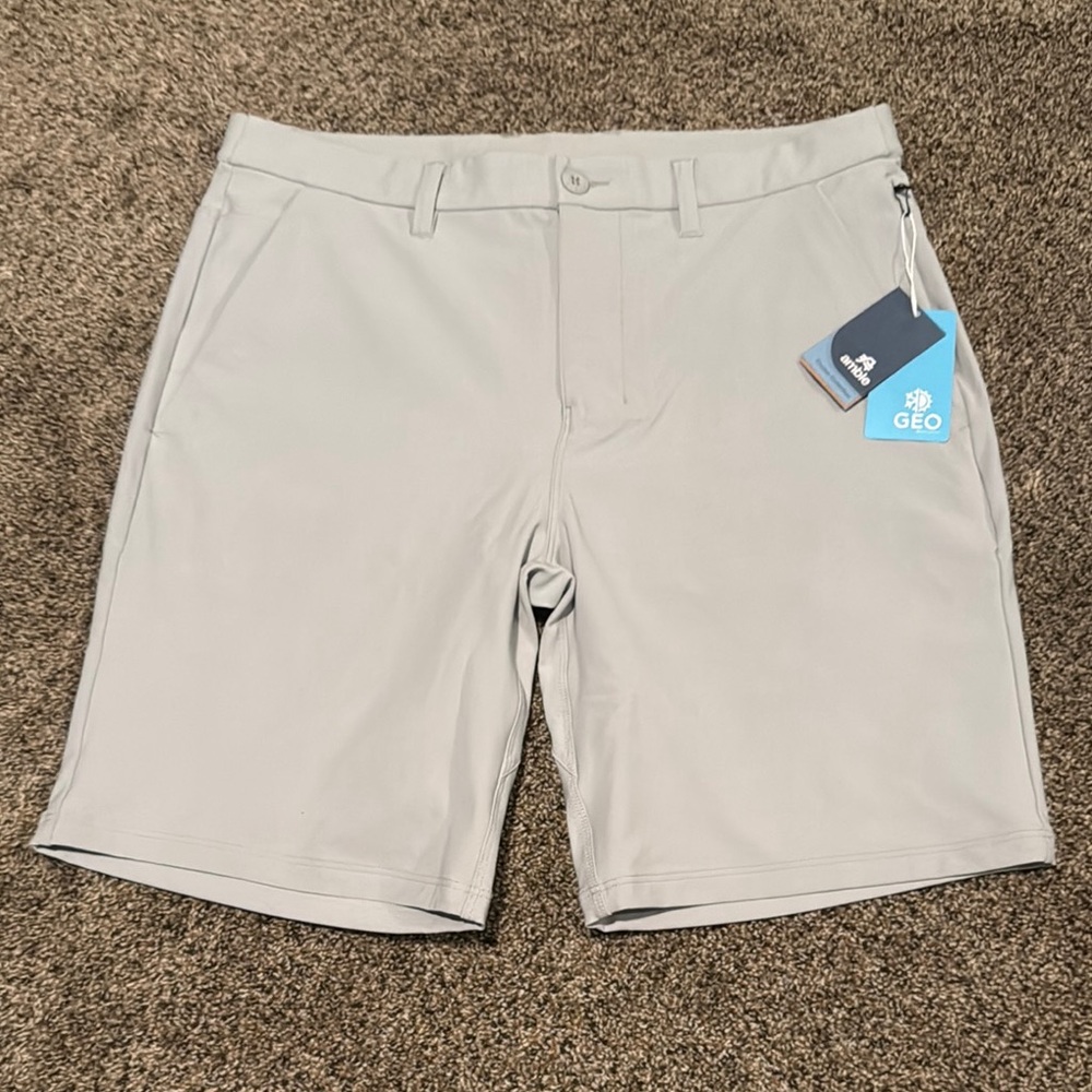 Amble Cruiser Stretch Walk Short - Grey - Men’s 34 - NWT